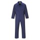 Navy Zip Polycotton Coverall